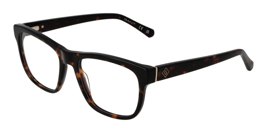Gant GA3283 052 Square Dark Tortoise Eyeglasses | Vision Direct Australia