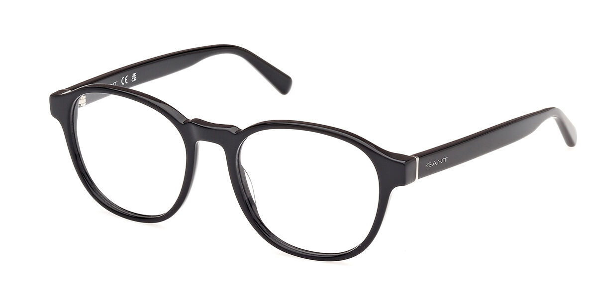 Gant GA50006 001 52 Svarta Glasögon (Endast Båge) Män