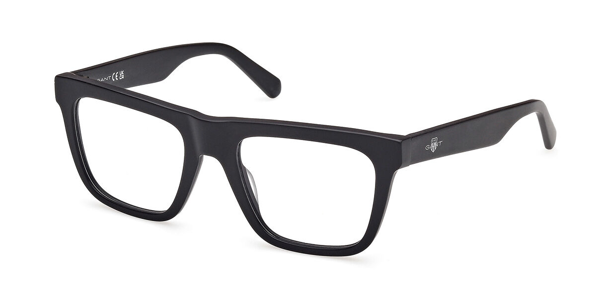 Gant GA50044 002 53 Svarta Glasögon (Endast Båge) Män