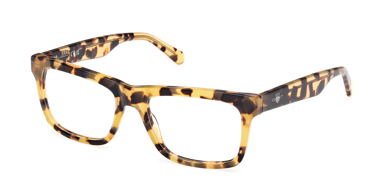 Gant GA50060 053 55 Sköldpaddemönstradeshell Glasögon (Endast Båge) Män