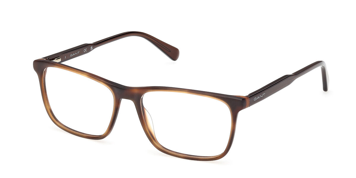 Gant GA50066 052 55 Sköldpaddemönstradeshell Glasögon (Endast Båge) Män