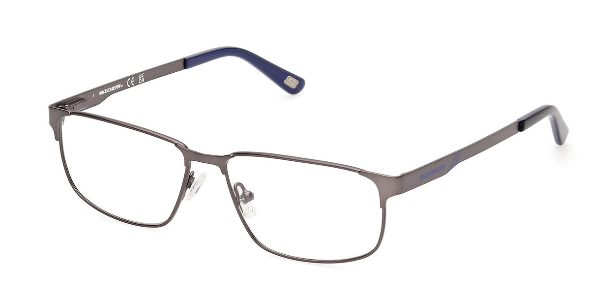 Skechers SE3376 009 Men's Eyeglasses Gunmetal Size 54 (Frame Only) - Blue Light Block Available