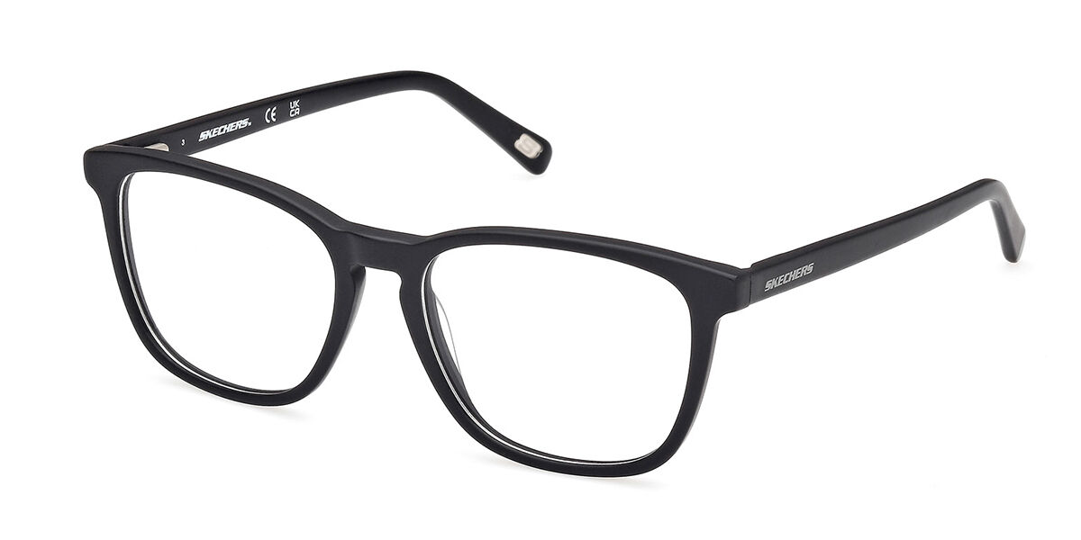 Skechers SE50005 Kids 002 Kids' Eyeglasses Black Size 51 (Frame Only) - Blue Light Block Available