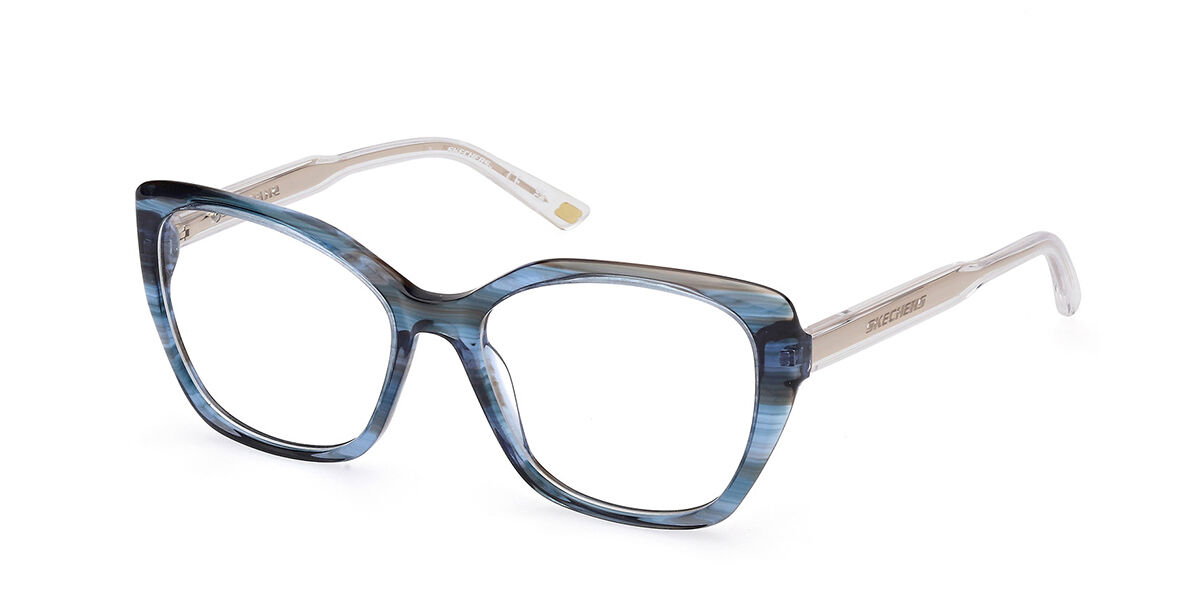 Skechers SE50060 087 53 Blåa Glasögon (Endast Båge) Kvinna