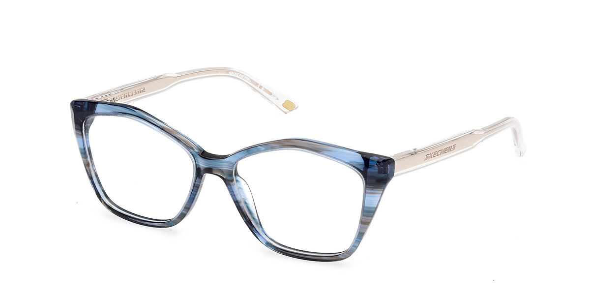Skechers SE50062 087 52 Blåa Glasögon (Endast Båge) Kvinna