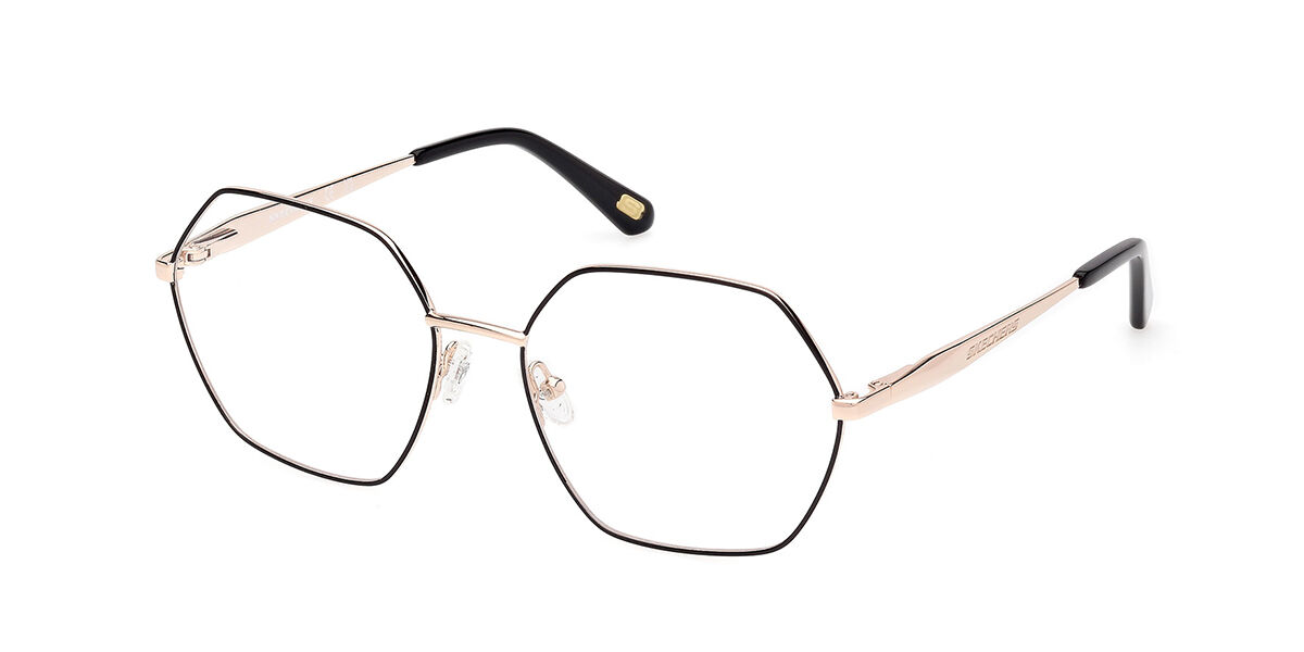 Skechers SE50064 033 55 Svarta Glasögon (Endast Båge) Kvinna