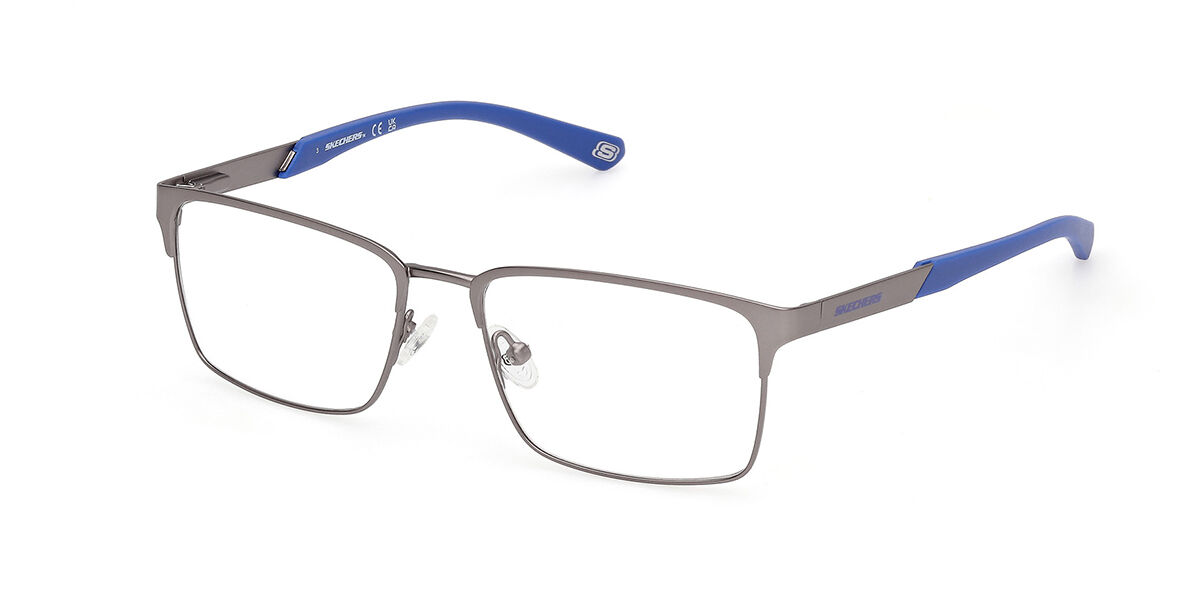 Skechers SE50065 011 53 Silvriga Glasögon (Endast Båge) Män