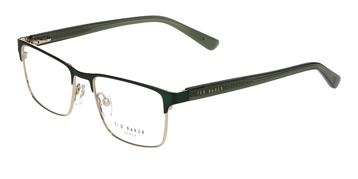 Ted Baker TB4344 590 Glasses TwoTone Gold Green VisionDirect Australia
