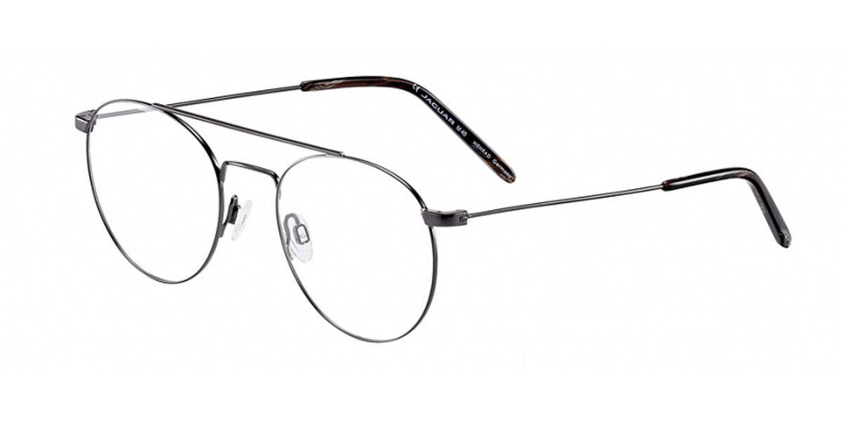 Jaguar 33711 4200 52 Gråa Glasögon (Endast Båge) Män