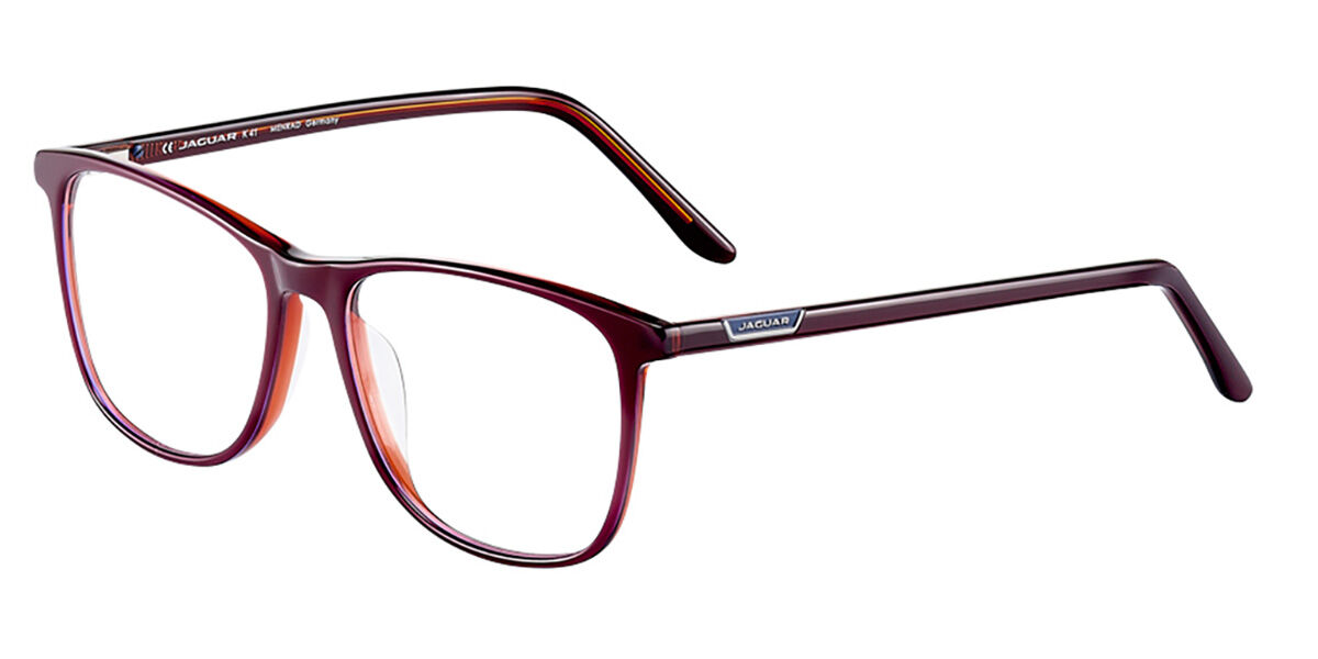 Jaguar 31516 Men&rsquo;s Glasses, Burgundy, Size 53