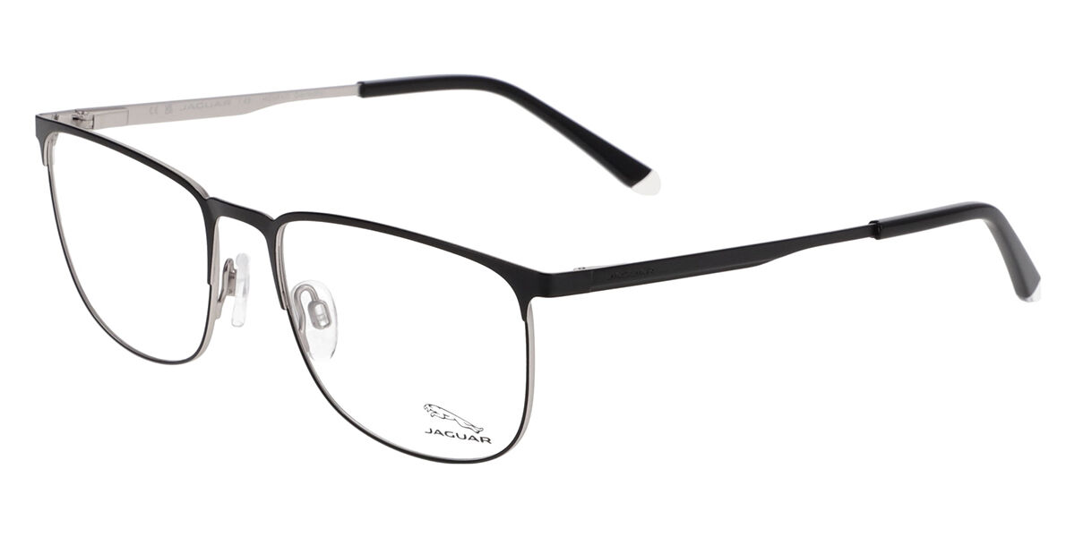 Jaguar 3616 Men's Glasses, Black, Size 55