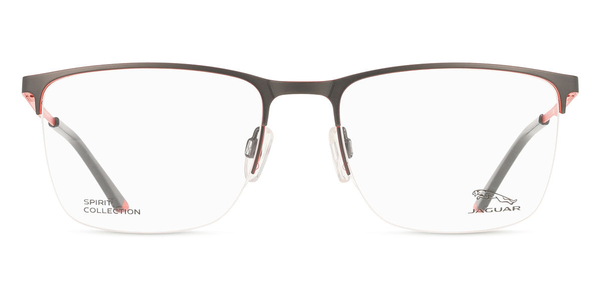 Jaguar 3617 Men&rsquo;s Glasses, Red, Size 56