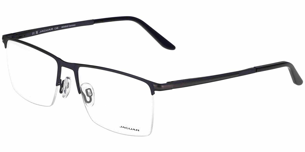 Jaguar 3127 3100 56 Blåa Glasögon (Endast Båge) Män