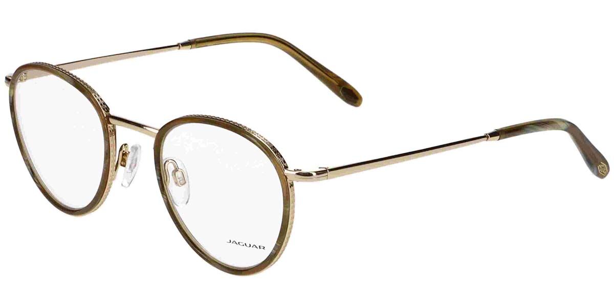 Jaguar 3724 5286 48 Bruna Glasögon (Endast Båge) Män