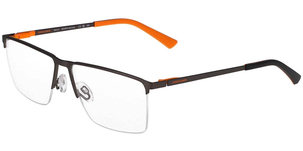 Jaguar 5608 4200 57 Gråa Glasögon (Endast Båge) Män