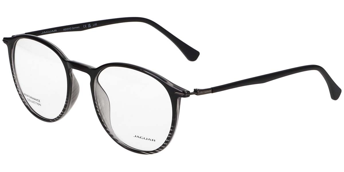 Jaguar 6808 6102 51 Svarta Glasögon (Endast Båge) Män