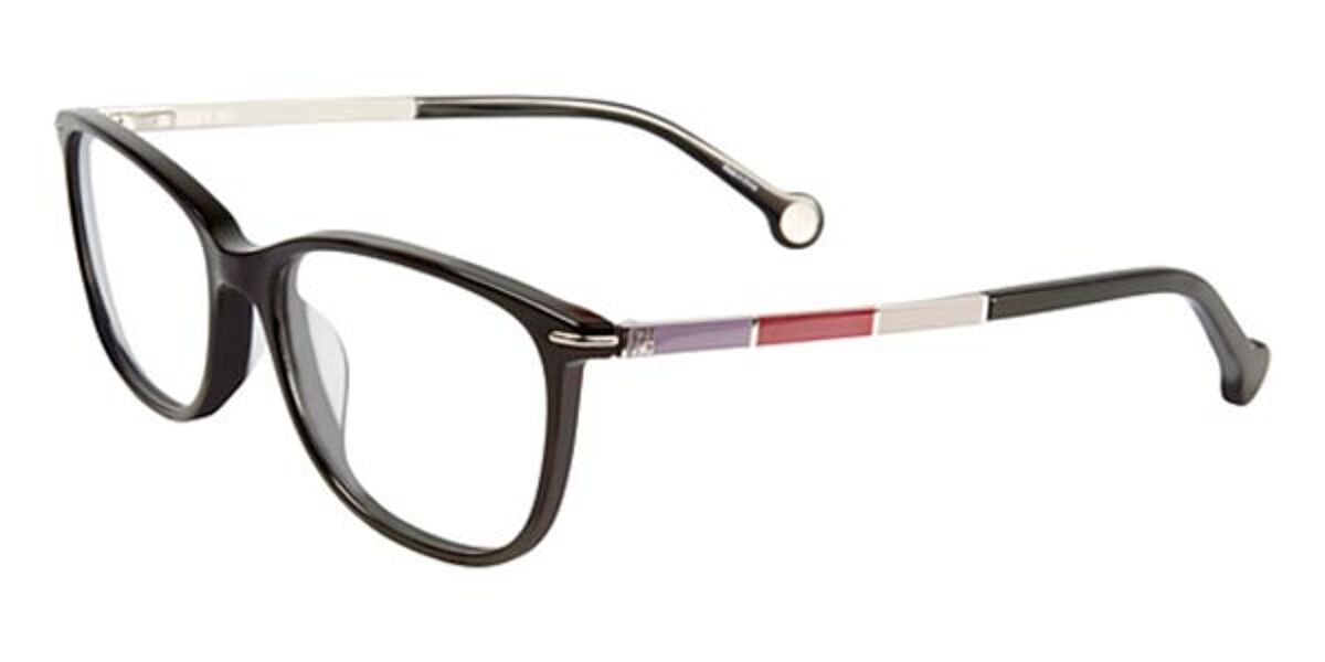 Carolina Herrera VHE670 0700 Eyeglasses in Black | SmartBuyGlasses USA