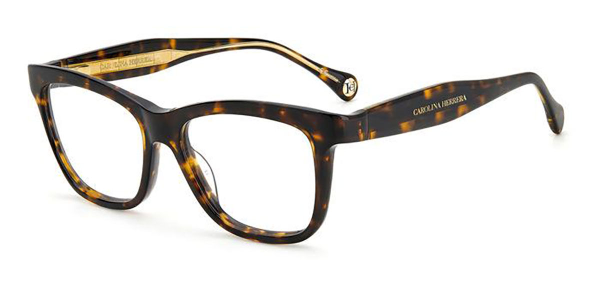 Carolina Herrera CH 0016 086 Eyeglasses in Tortoise | SmartBuyGlasses USA