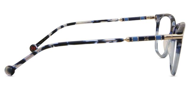 Carolina Herrera CH 0027 IPR Tortoise Blue Eyeglasses 