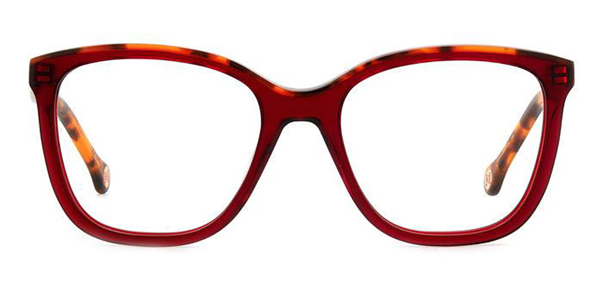 Carolina Herrera HER 0146 YDC Eyeglasses in Transparent Burgundy ...