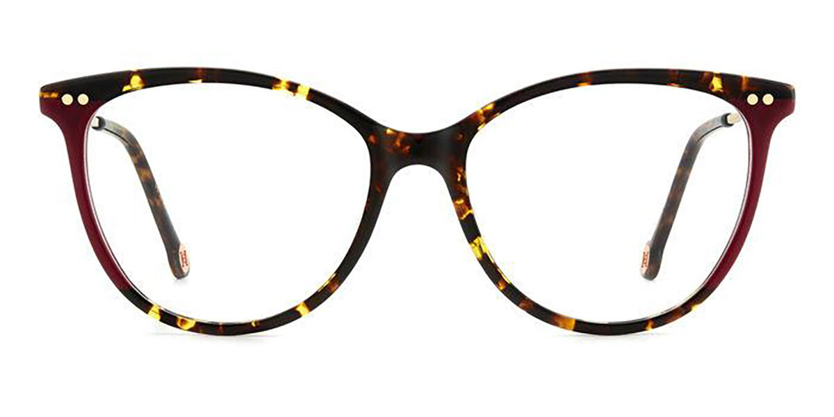 Photos - Glasses & Contact Lenses Carolina Herrera HER 0210 O63 Women's Eyeglasses Tortoise 