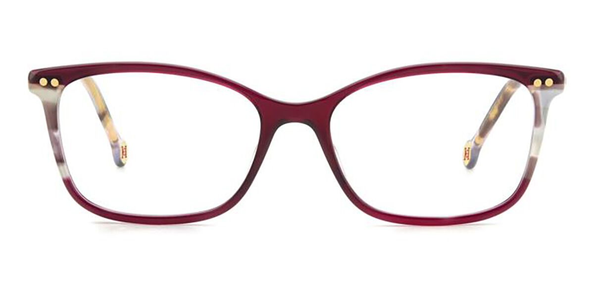 Carolina Herrera HER 0246 YDC Women’s Eyeglasses Burgundy Size 51 (Frame Only) - Blue Light Block Available