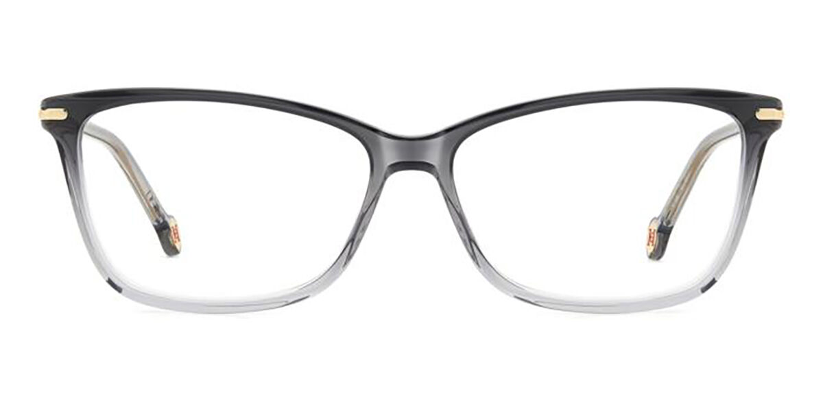 Carolina Herrera HER 0271 2M0 Rectangle Gradient Shaded Grey Eyeglasses ...