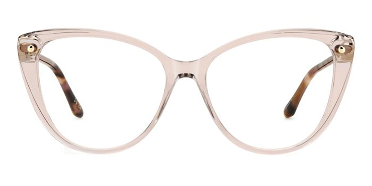 Photos - Glasses & Contact Lenses Carolina Herrera HER 0319 35J Women's Eyeglasses Pink Size 54  - Blue Light Block Available (Frame Only)