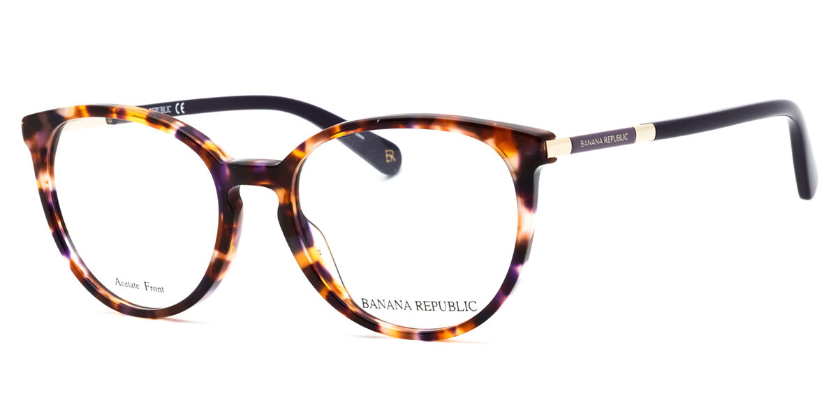 Banana Republic Ada 0DEX 51 Sköldpaddemönstradeshell Glasögon (Endast Båge) Kvinna