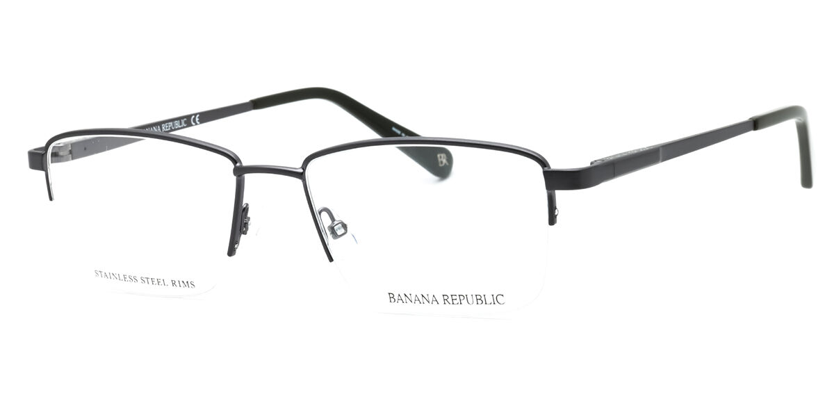 Banana Republic BR 113 0FRE 52 Gunmetal Glasögon (Endast Båge) Män