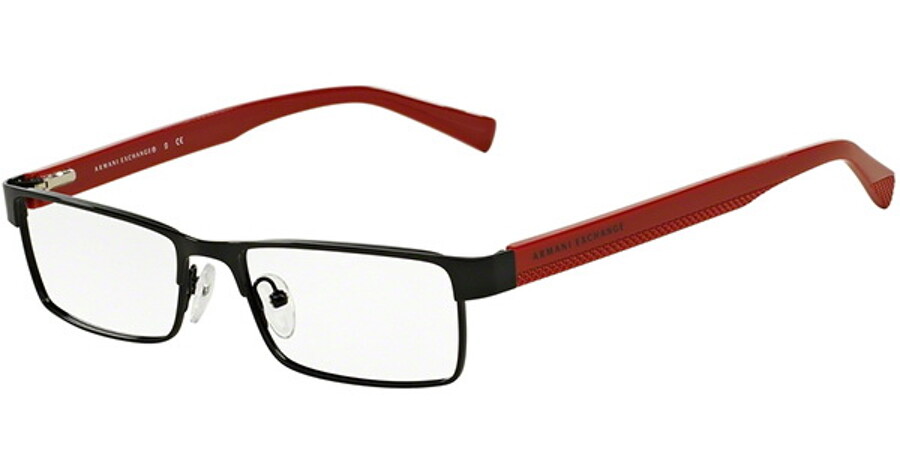 Armani Exchange AX1009 6036 Glasses Black | SmartBuyGlasses UK