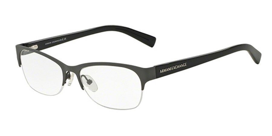 Armani Exchange AX1016 6074 Eyeglasses in Grey | SmartBuyGlasses USA