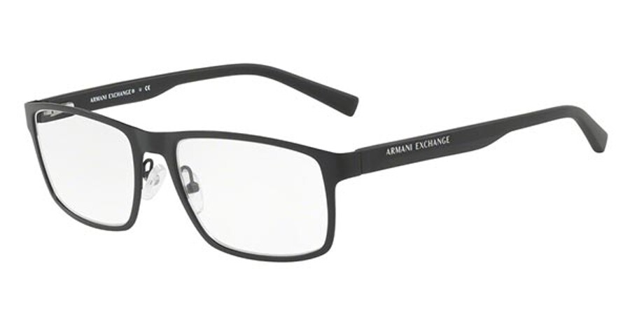 Armani Exchange AX1024 6000 Glasses Black | SmartBuyGlasses UK