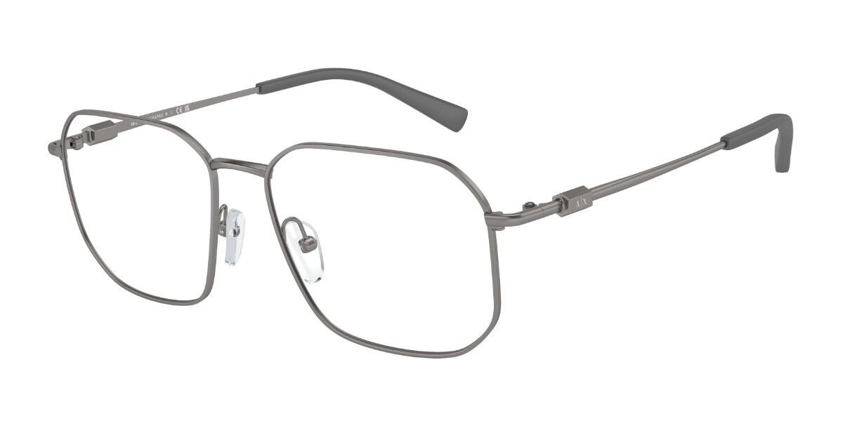 Armani Exchange AX1066 6003 54 Gunmetal Glasögon (Endast Båge) Män