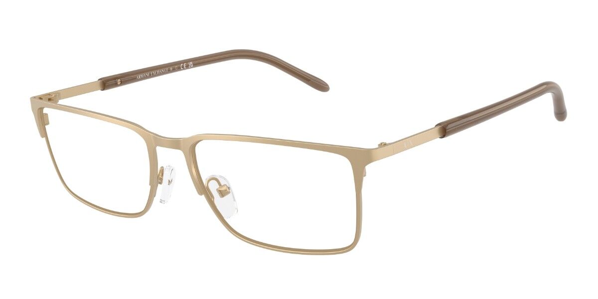 Armani Exchange AX1073 6121 56 Guldiga Glas&ouml;gon (Endast B&aring;ge) M&auml;n