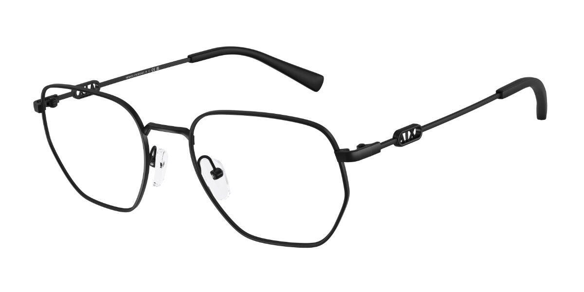 Armani Exchange AX1074 6000 53 Svarta Glas&ouml;gon (Endast B&aring;ge) M&auml;n