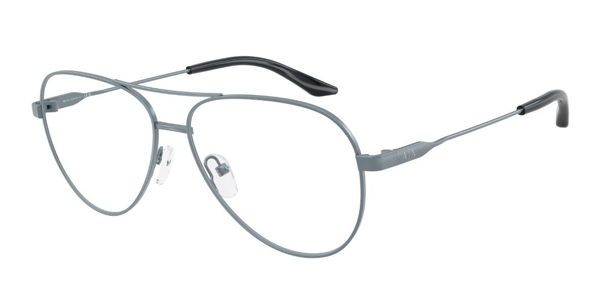 Armani Exchange AX1077 6132 57 Bl&aring;a Glas&ouml;gon (Endast B&aring;ge) M&auml;n