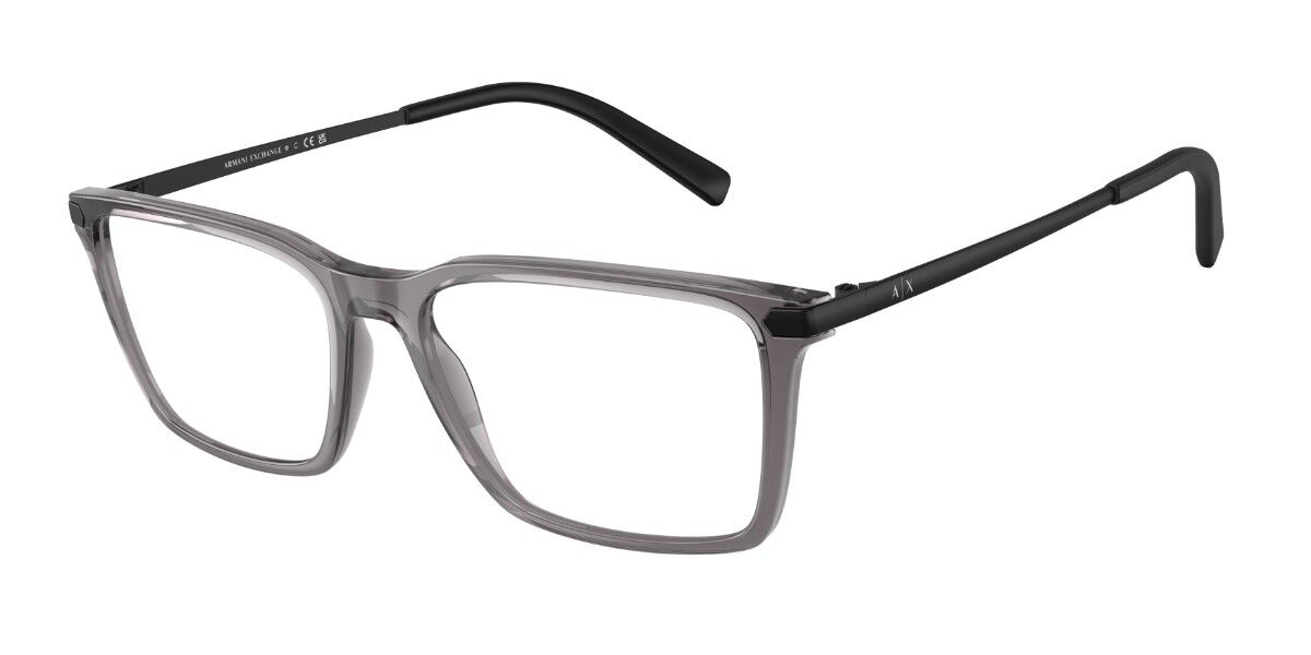 Armani Exchange AX3077 8239 54 Genomskinliga Glas&ouml;gon (Endast B&aring;ge) M&auml;n