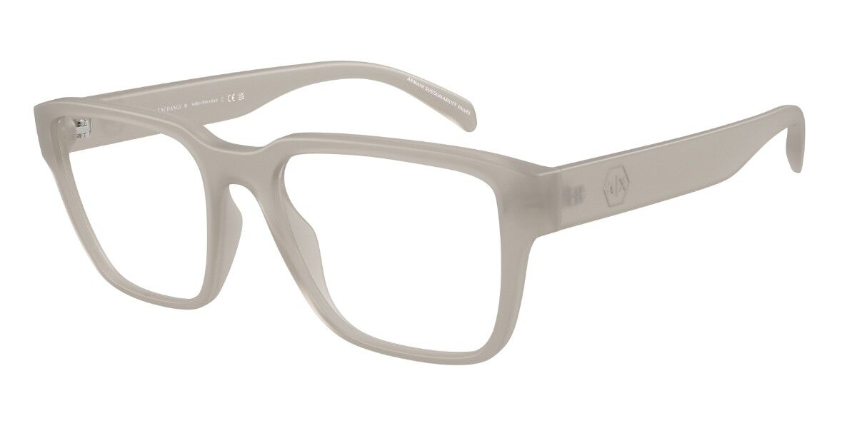 Armani Exchange AX3123U 8372 54 Gr&aring;a Glas&ouml;gon (Endast B&aring;ge) M&auml;n