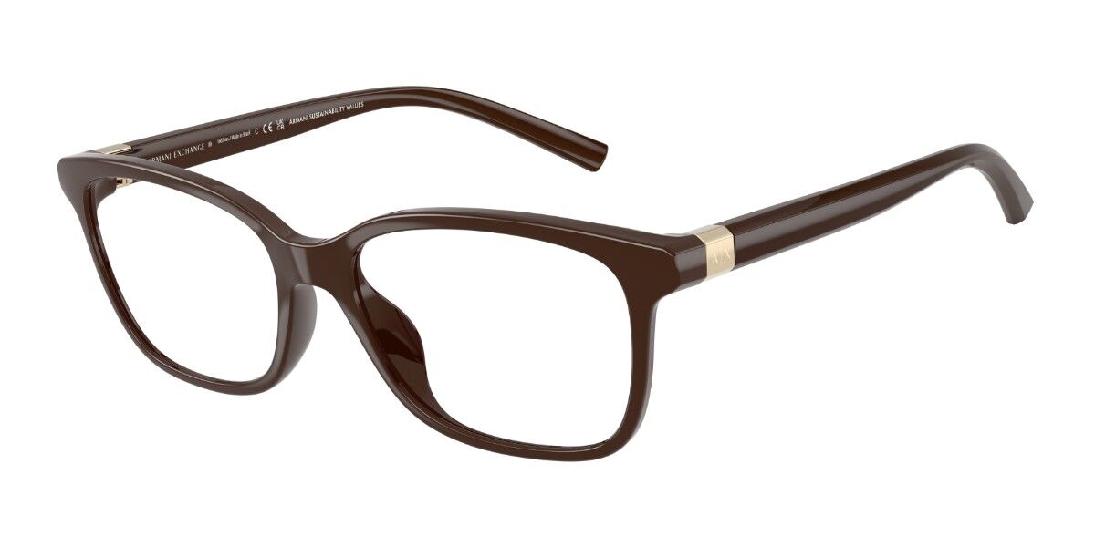 Armani Exchange AX3139U Women's Glasses, Brown, Size 53