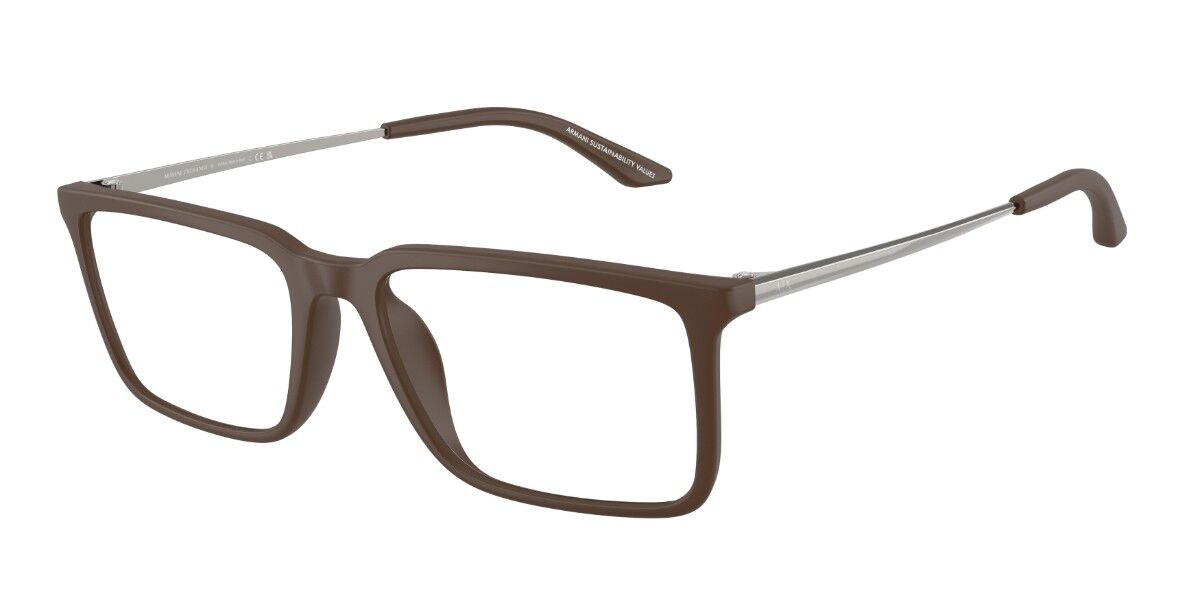 Armani Exchange AX3141U 8408 54 Bruna Glas&ouml;gon (Endast B&aring;ge) M&auml;n