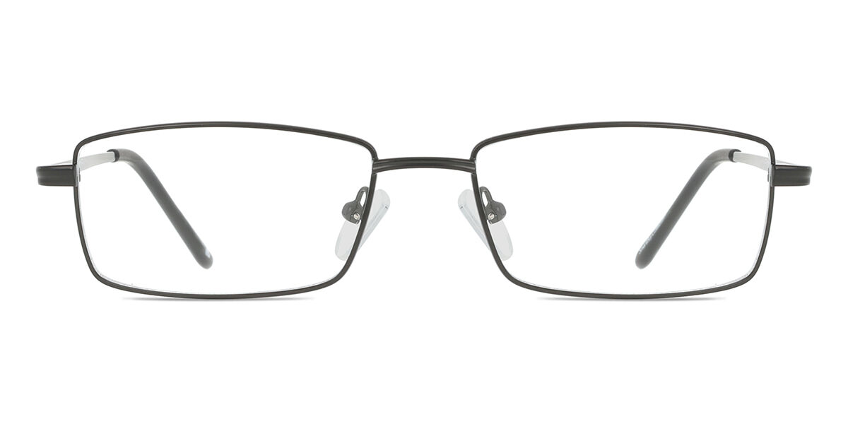 Pilot Halv Ram Metall Svarta Glasögon Män - Blåa Light Glasoögon - SmartBuy Collection