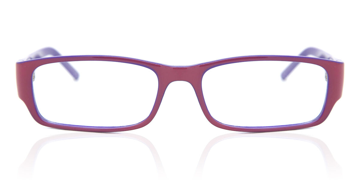 bright pink reading glasses