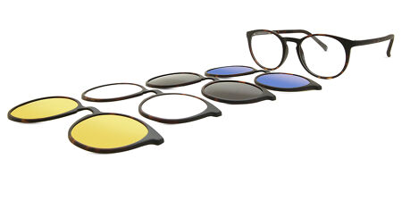   Croydon with Clip-on U-220 M07 Eyeglasses