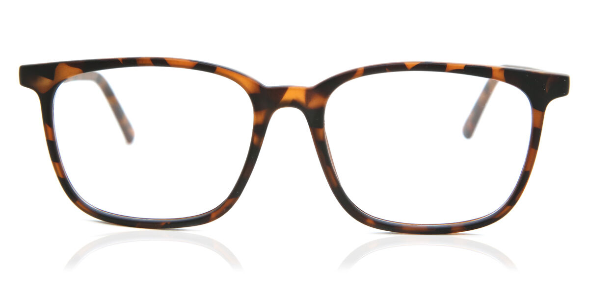 Herren Oval Vollrand Plastik Tortoiseshell Brillen - Blaulichtbrille - SmartBuy Collection