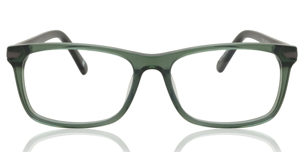 Menn Rectangle Full Kant Plast Grønne Briller - Anti-blå Lys - SmartBuy Collection