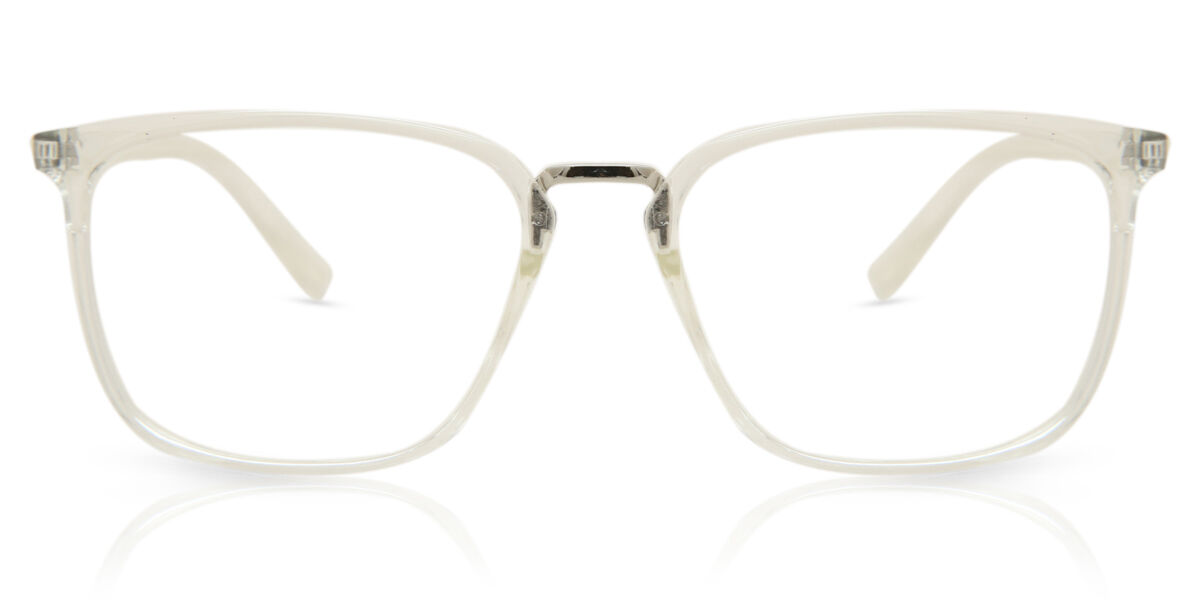 Herren Quadratisch Vollrand Plastik Transparente Brillen - Blaulichtbrille - SmartBuy Collection