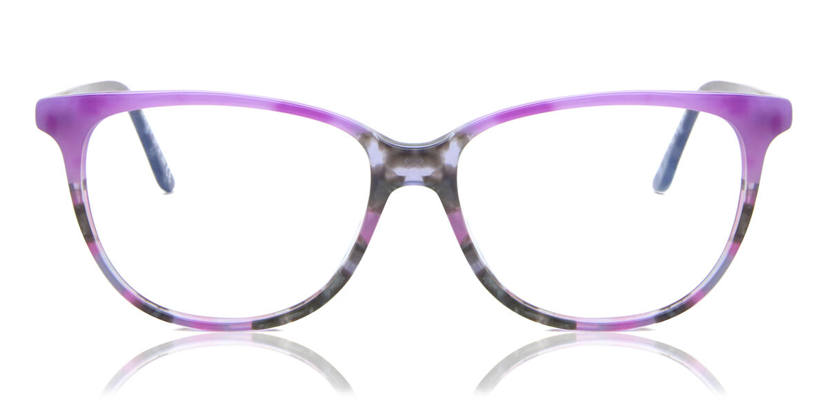 Damen Cat Eye Vollrand Plastik Purple Brillen - Blaulichtbrille - SmartBuy Collection