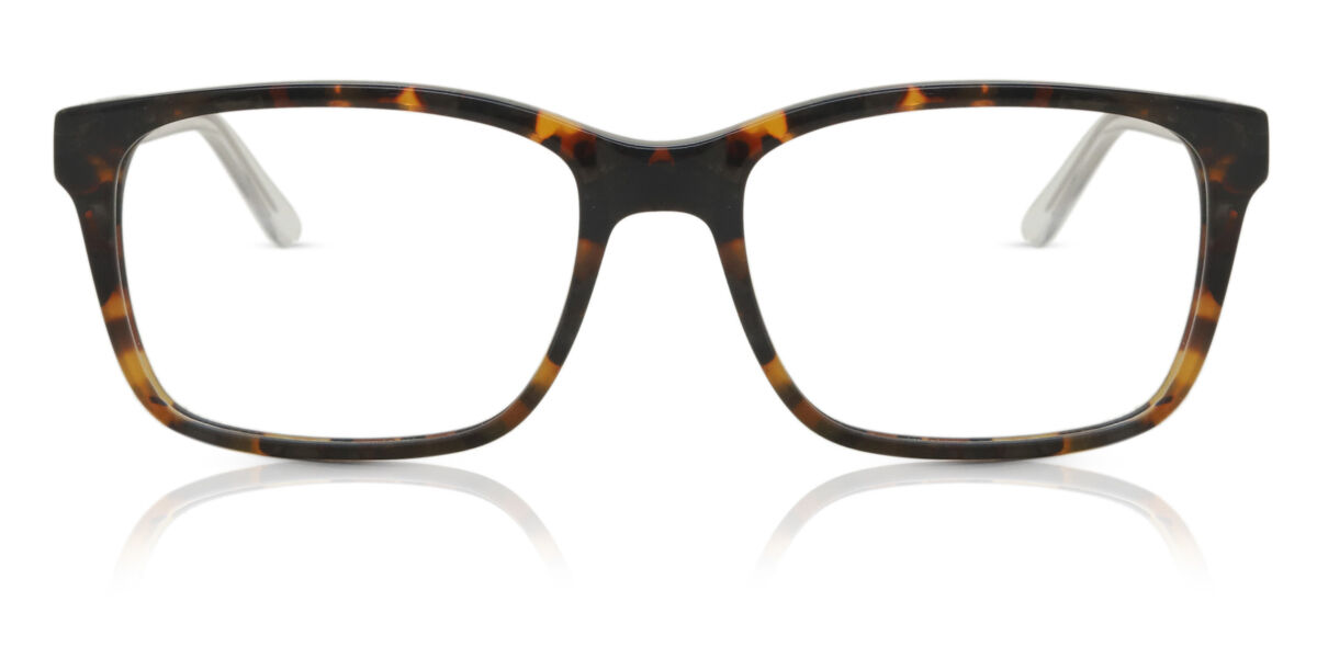 Herren Quadratisch Vollrand Plastik Tortoiseshell Brillen - Blaulichtbrille - SmartBuy Collection