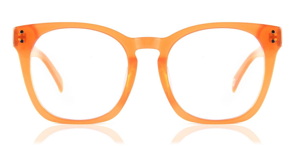 orange eye glasses